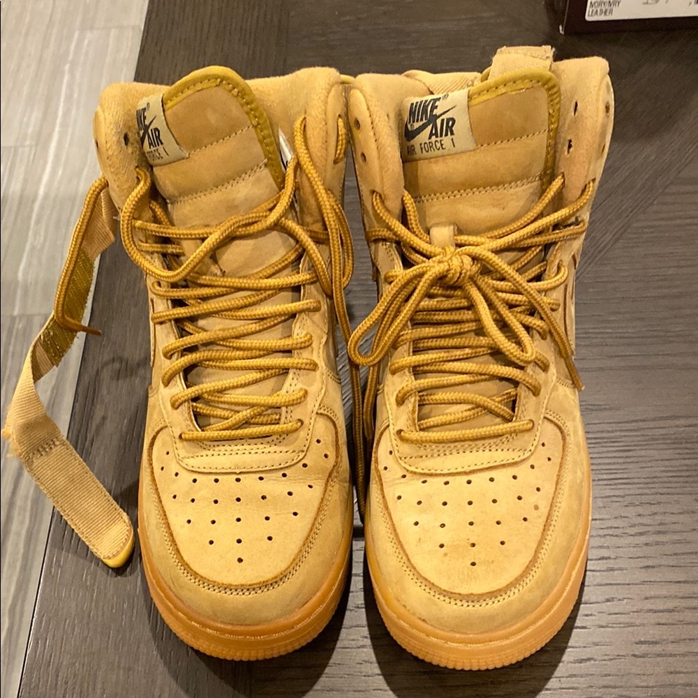 Nike Tan High Top Sneakers